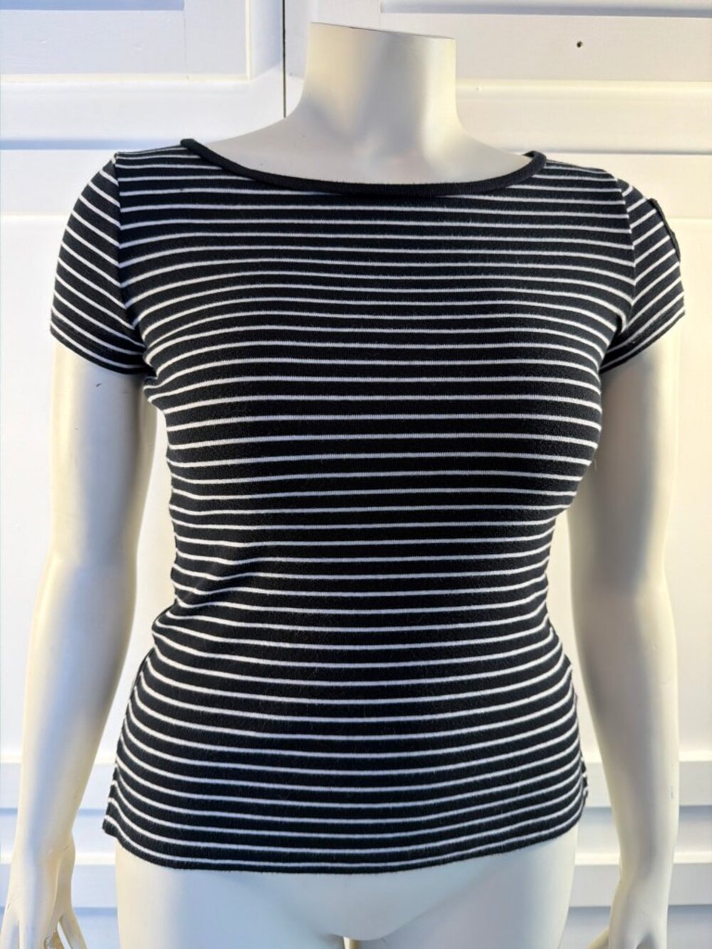 Lauren Ralph Lauren Striped Short Sleeve Top S